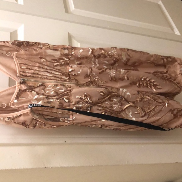 NEVER WORN PLT Mini Sequin Dress Size 4 - Picture 5 of 5